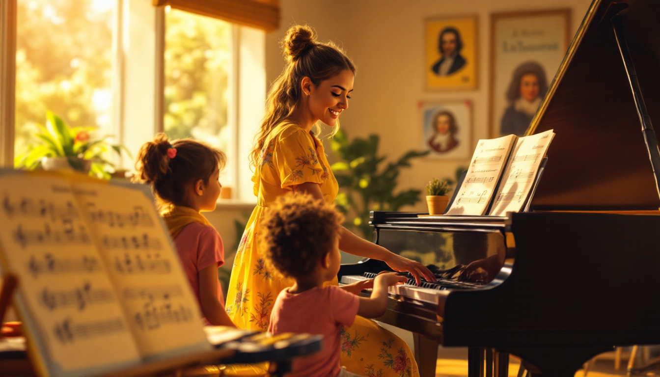 découvrez des méthodes efficaces et ludiques pour enseigner le piano aux enfants. apprenez à stimuler leur créativité et à rendre chaque leçon amusante, tout en développant leur passion pour la musique.
